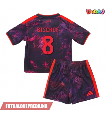 Lacne Dětský Futbalové dres Bayern Munich Tom Bischof #8 2026-27 Krátky Rukáv - Tretina (+ trenírky)